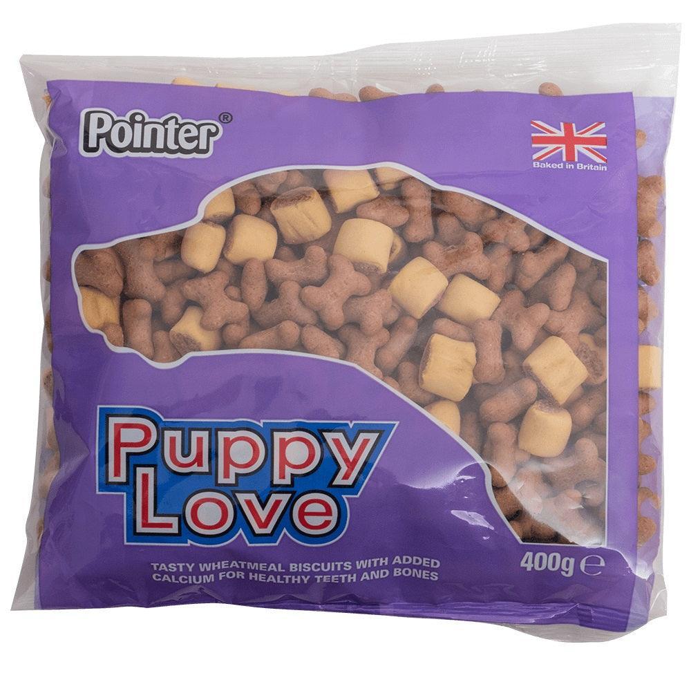 Pointer Puppy Love Puppy Treats 400g - Case of 6