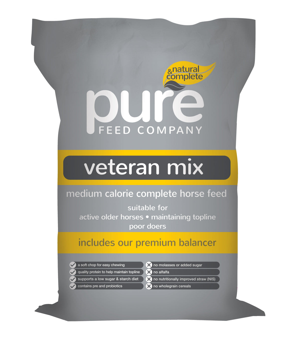 Pure Feed Pure Veteran Mix 15kg