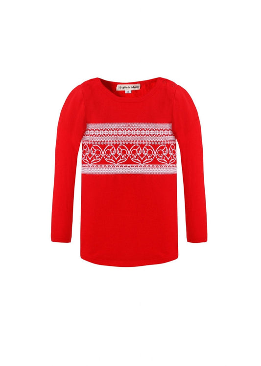 Red Heart Child Top - Supersoft Cotton Baby & Toddler T-Shirt (0-5 Years)