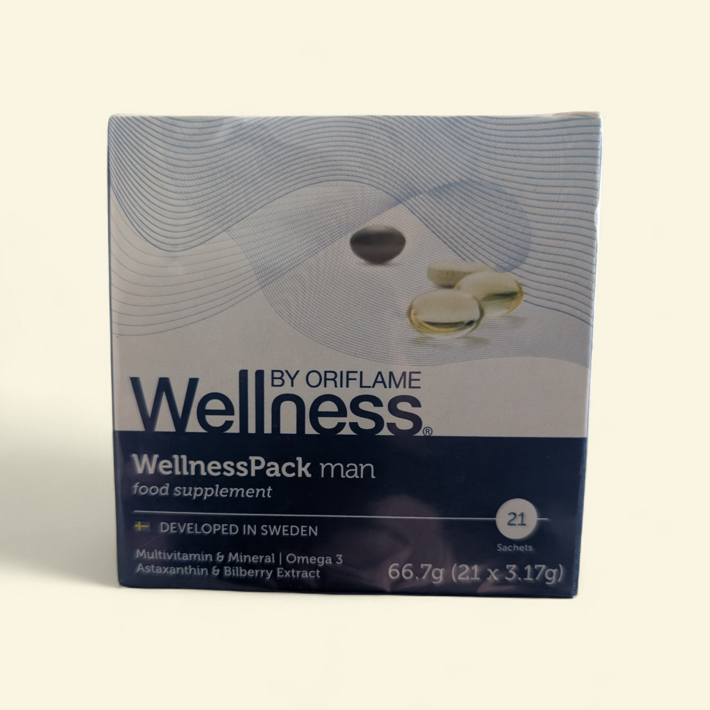 Oriflame WellnessPack Man – 21 Tagesportionen Nahrungsergänzungsmittel