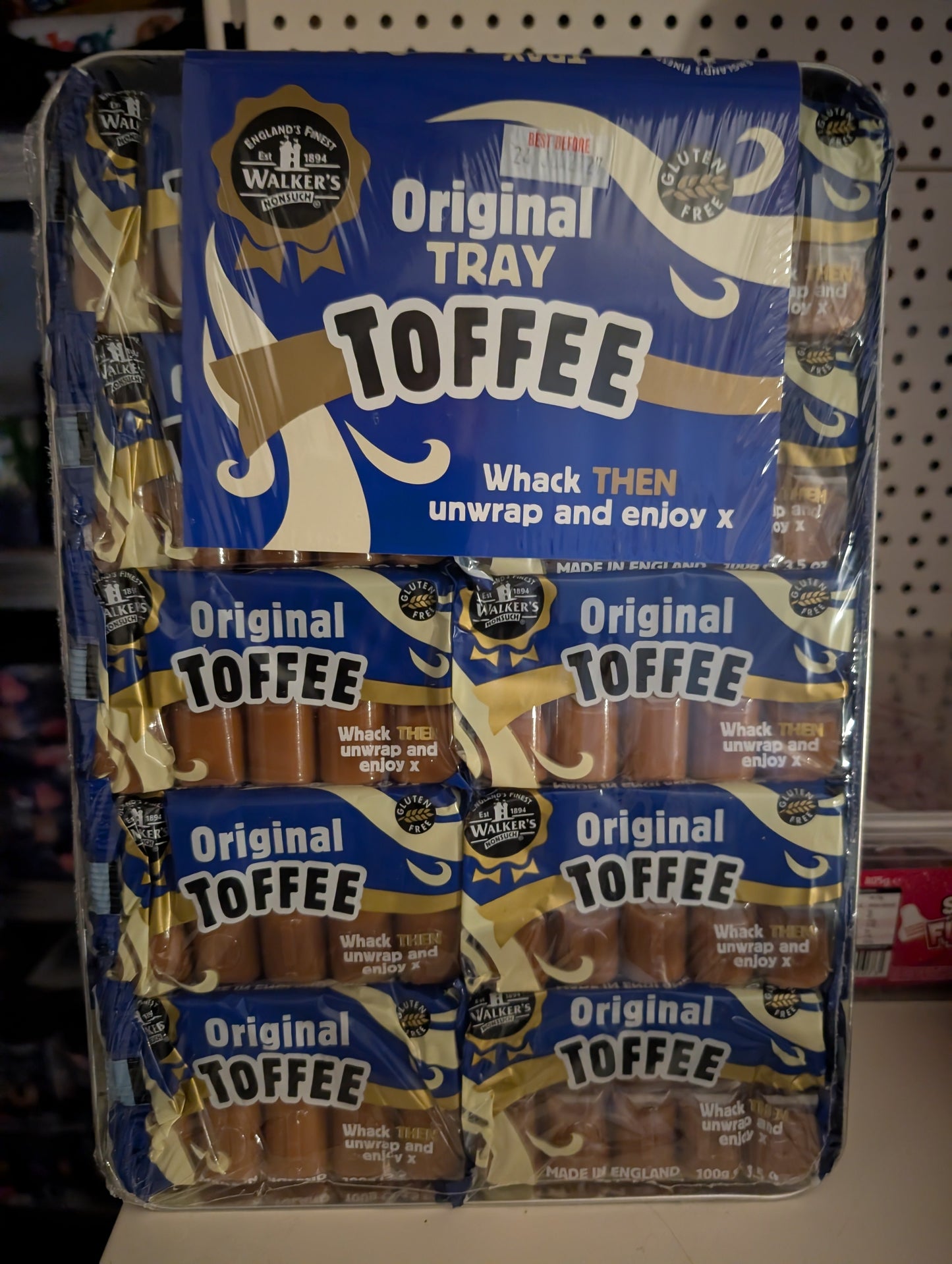 Walker's Original Tray Toffee