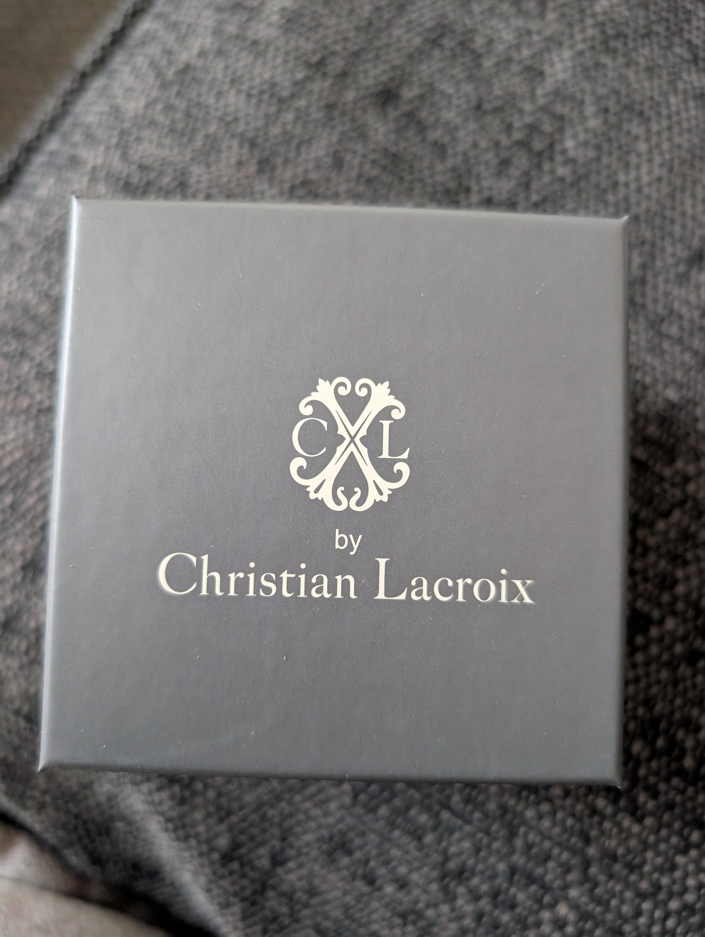 Christian Lacroix Ladies Watch – Gold Dial & Blue Leather Strap