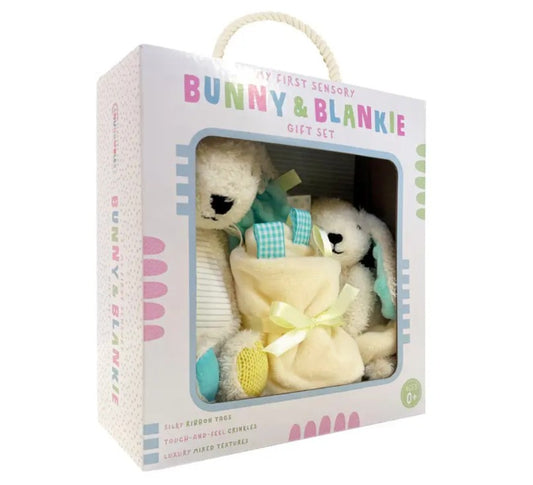 Sensory Snuggables Bunny & Blankie Gift Set