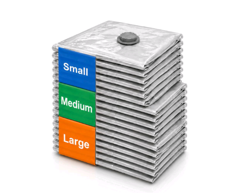 Vacuum Storage Bags – 15 Pack with Pump