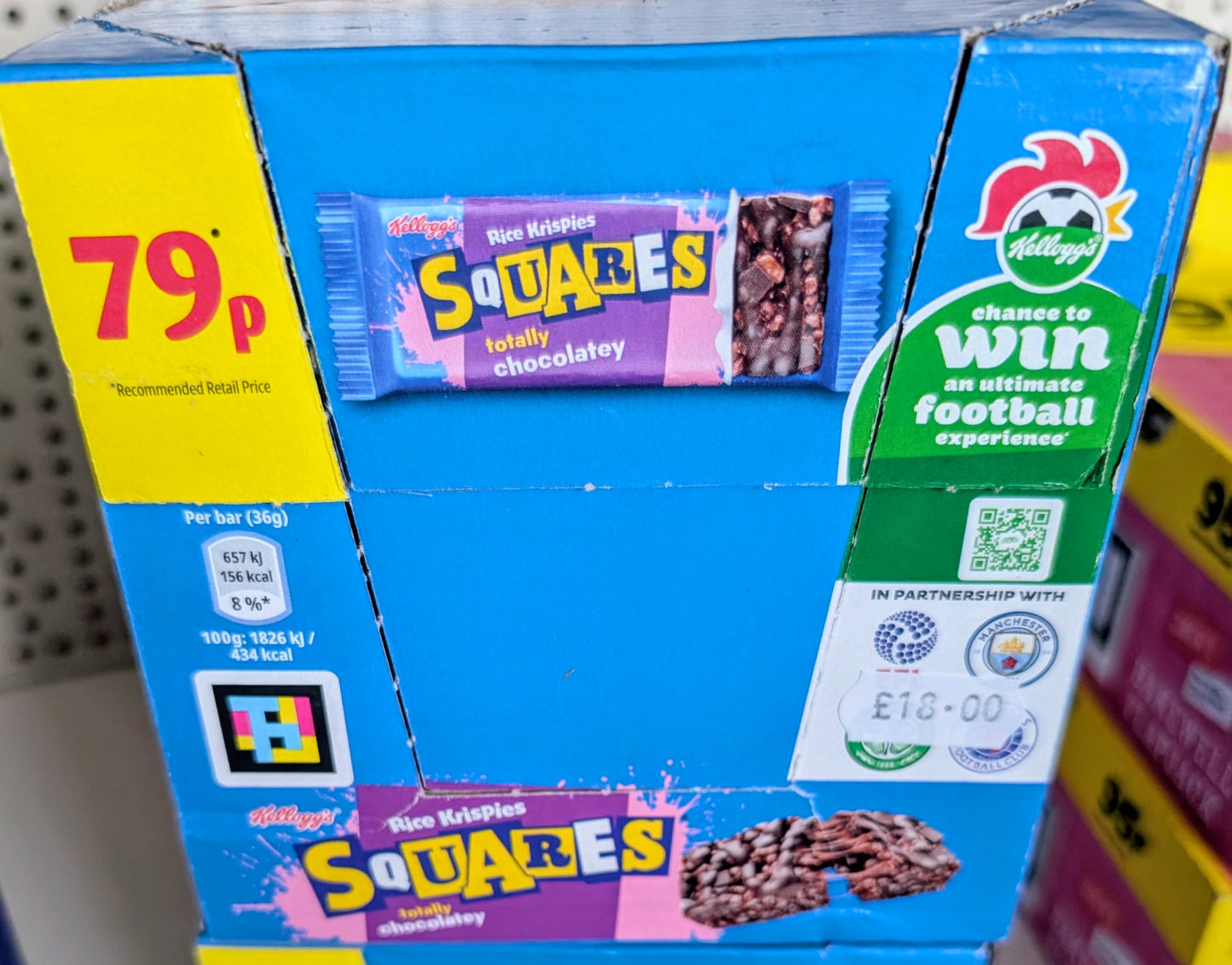 Kellogg's Rice Krispies Squares Totally Chocolatey Bars | 30 x 36g