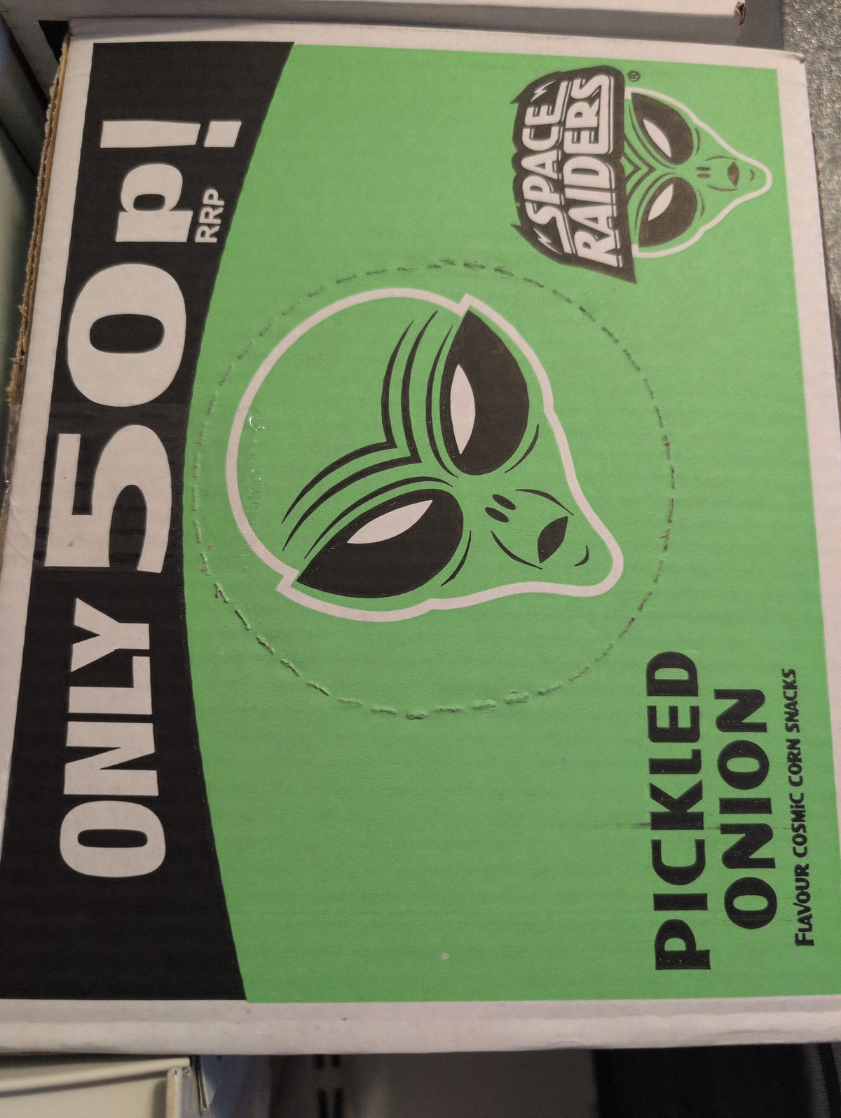Space Raiders Pickled Onion Flavour Snacks