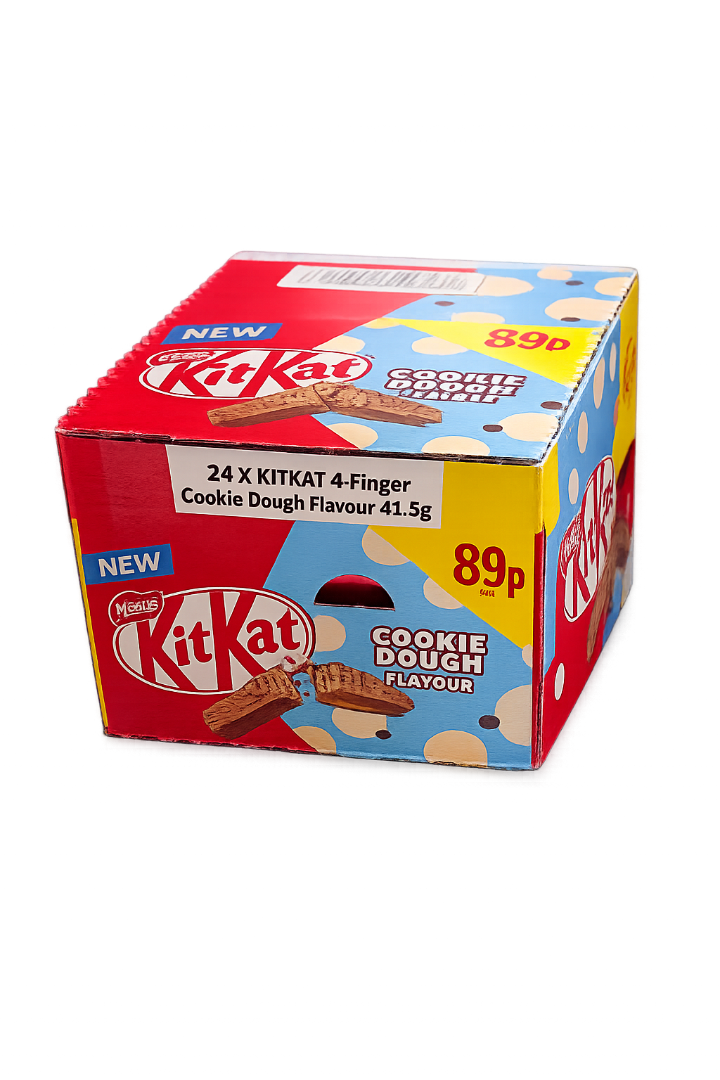 KitKat 4-Finger Cookie Dough Flavour Box 24 x 41.5g