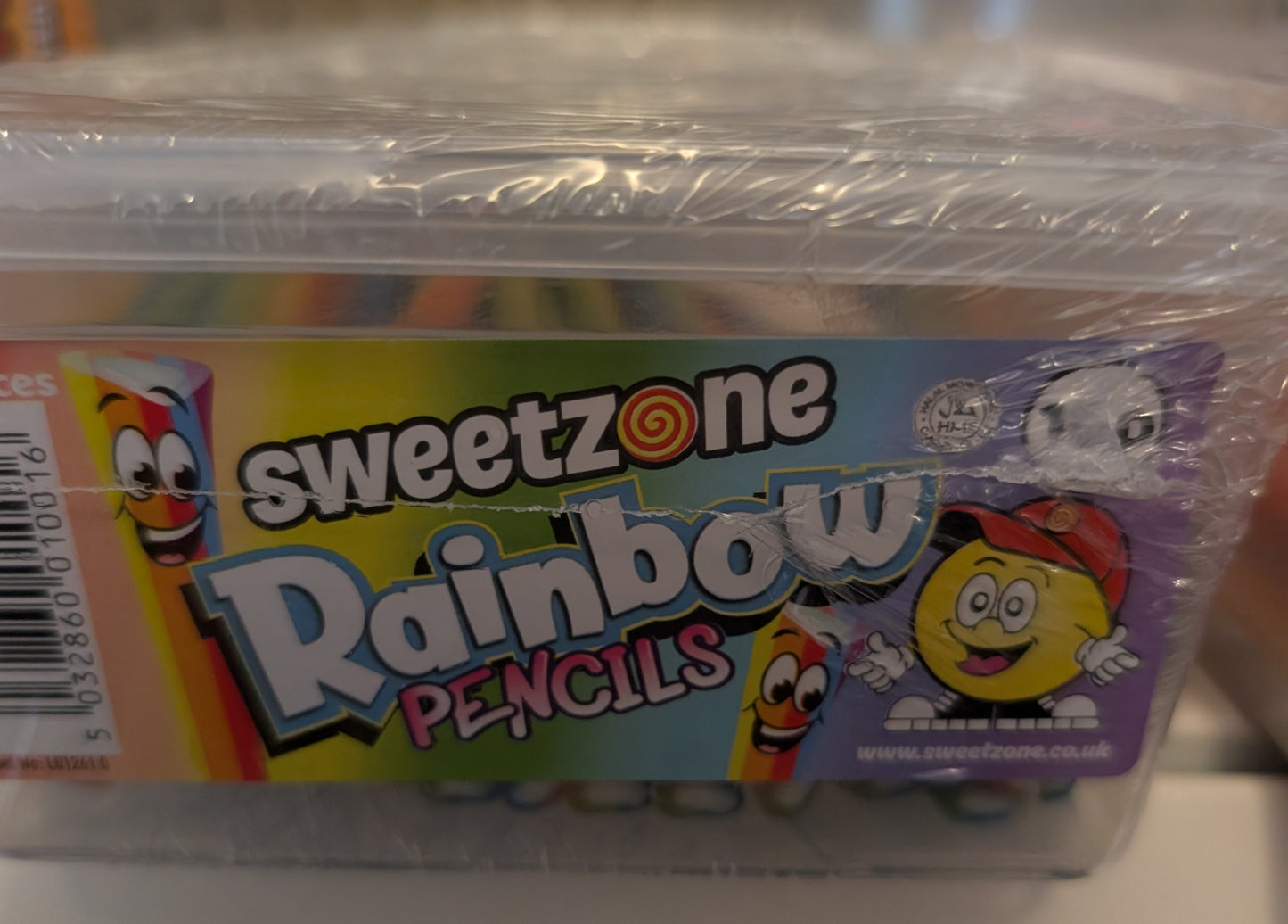 Sweetzone Rainbow Pencils long ones Tub