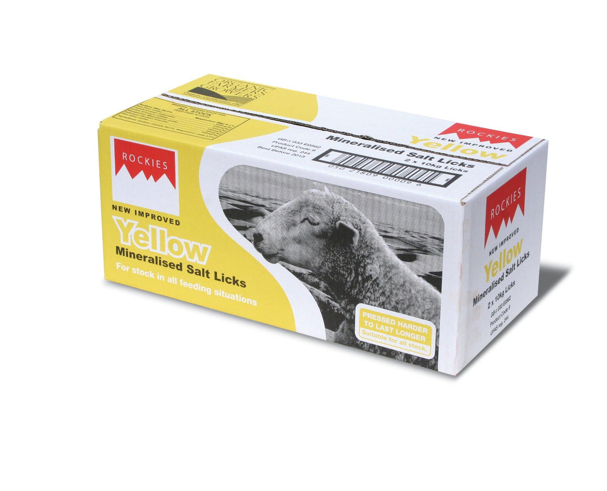 Rockies Yellow 10kg - Case of 2
