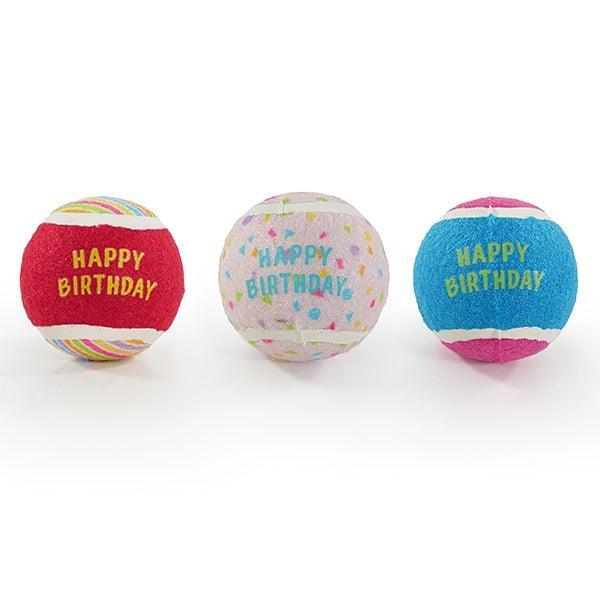 Rosewood Jolly Doggy Birthday Balls 3 Pack