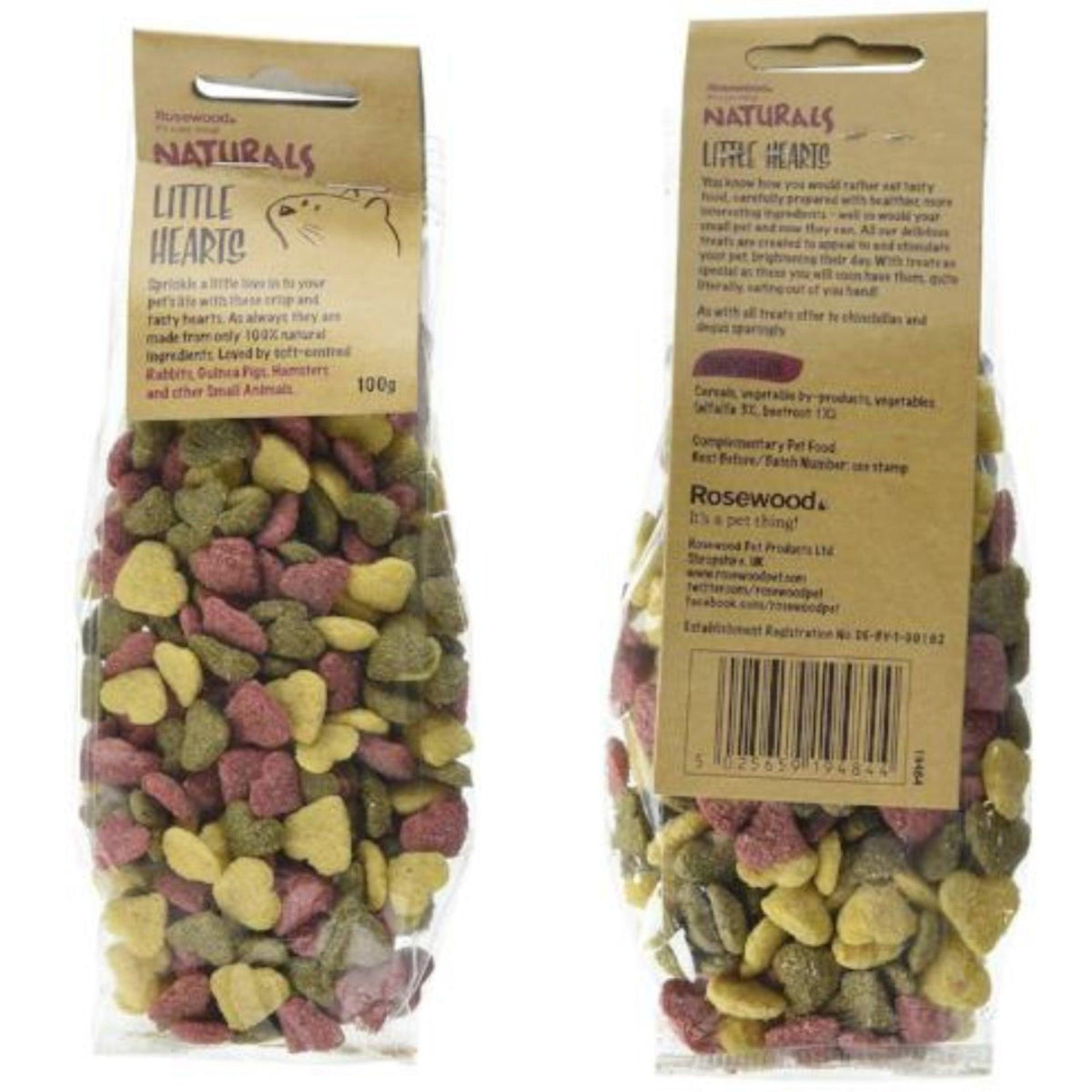Rosewood Little Love Hearts Treat Bag - Case of 8
