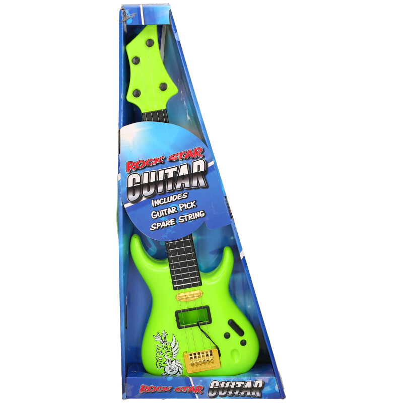 Kinder Rockgitarre Spielzeug | 4-Saiten Musikinstrument Alter 3+