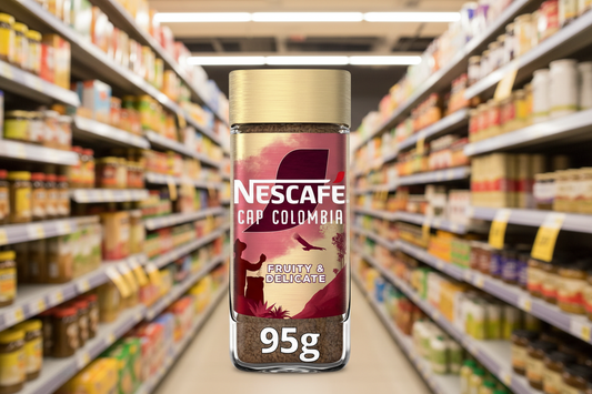 Nescafé Cap Colombia Instant Coffee 95g | Pack of 6