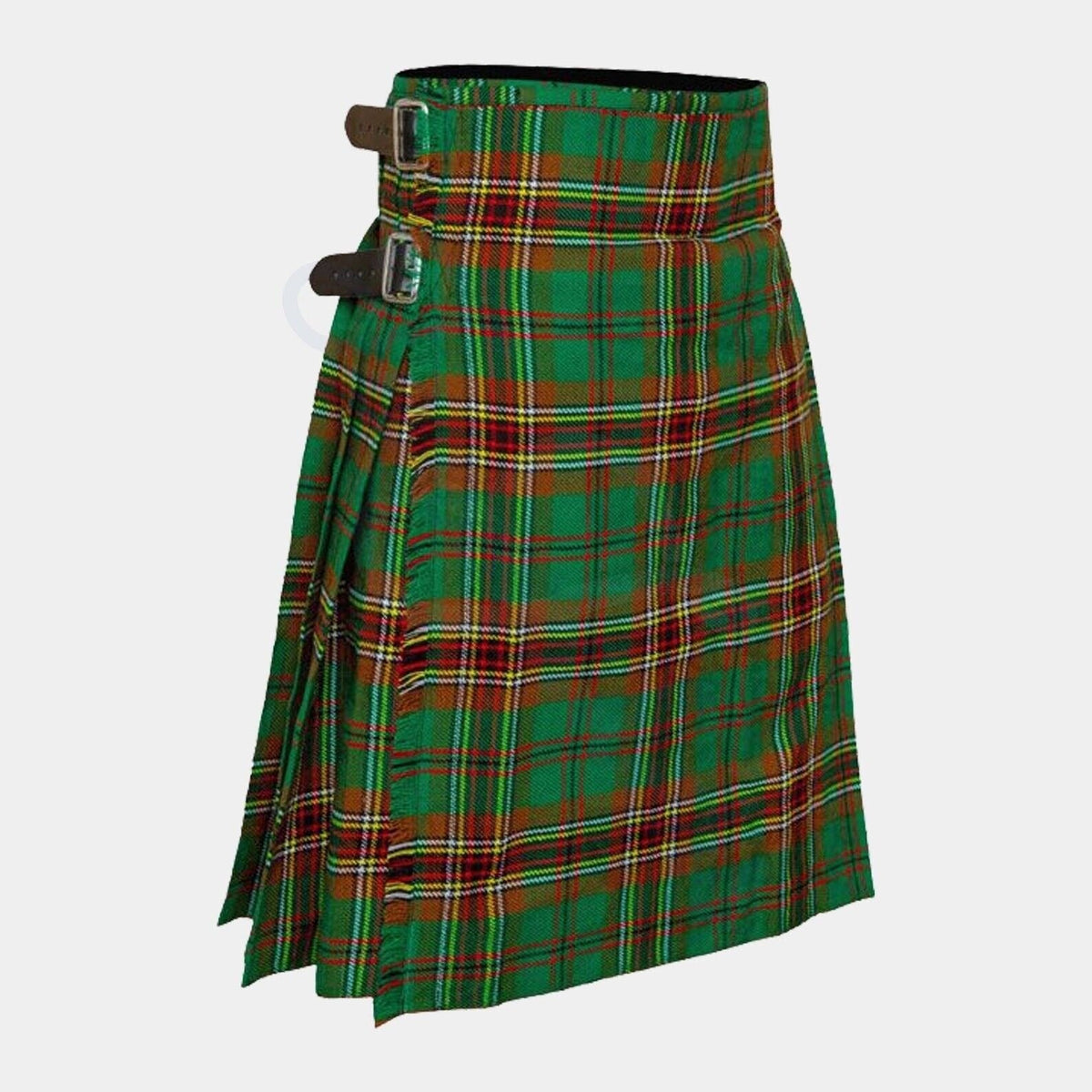 Men's Traditional Tara Murphy Tartan 8 Yard Scottish Kilt Outfit with Sporran & Flashes
