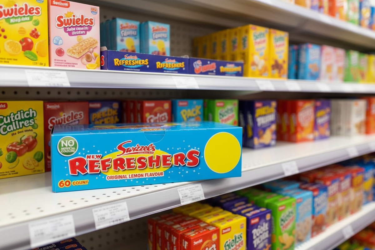 60 x Swizzels Refreshers Original Lemon Flavour