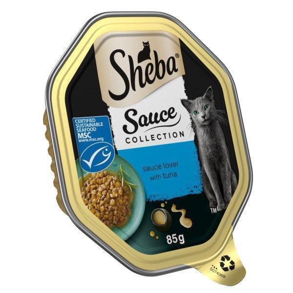 Sheba Tray Sauce Collection Tuna 85g - Case of 22