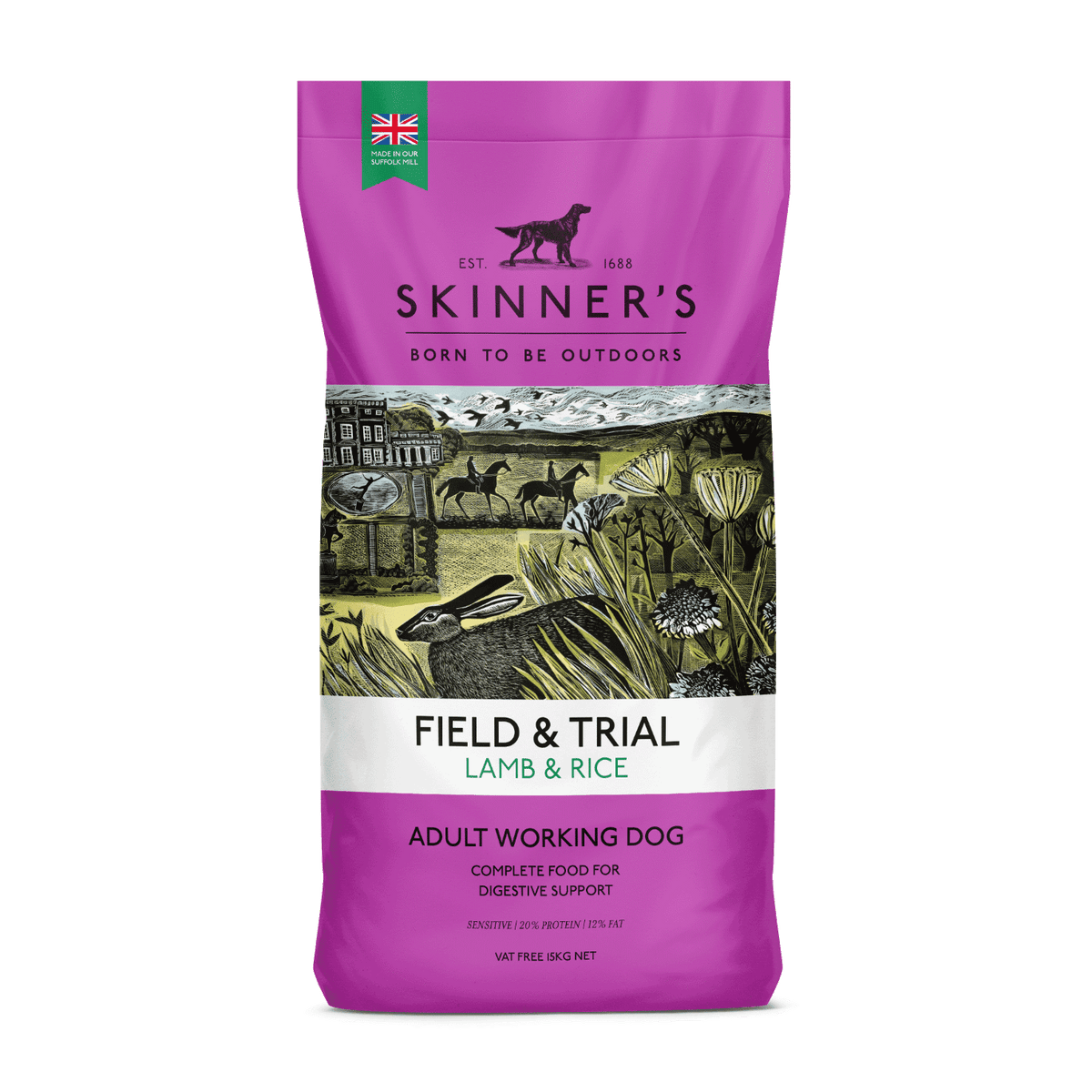 Skinners Field & Trial Adult Lamb & Rice 15kg