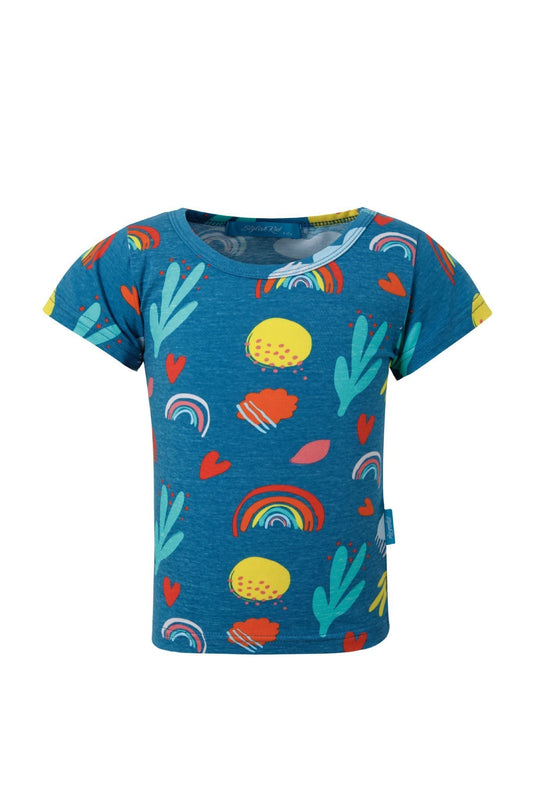 Rainbow Children's Top | Soft Cotton | Ages 0-6 Years