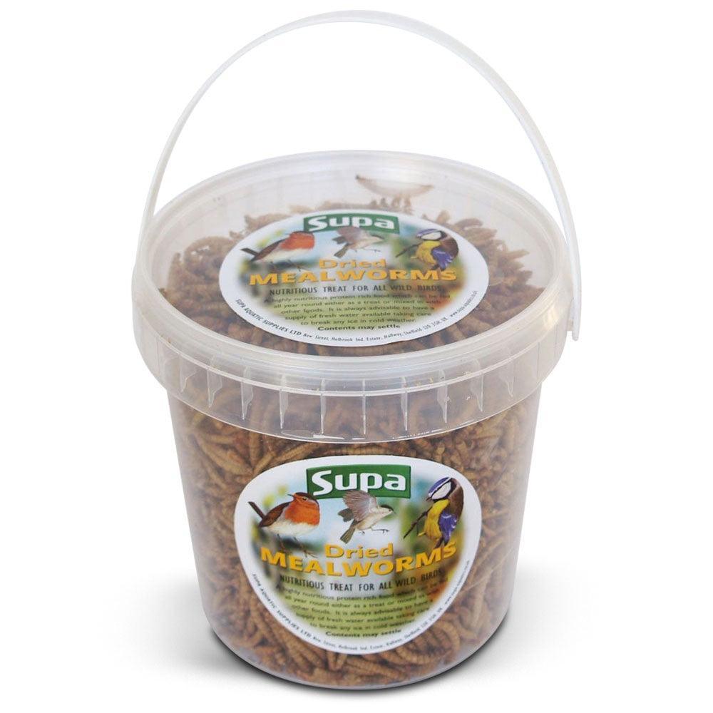 Supa Dried Mealworms 500ml - Case of 4