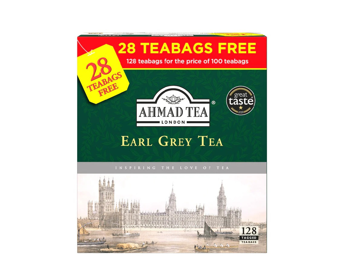 Ahmad Earl Grey 128 Tea Bags