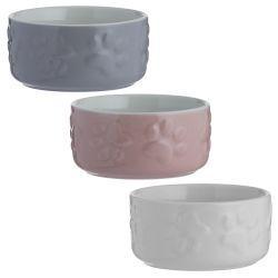 The Mason Cash Colour Mix Pet Bowl Cream and White 20cm