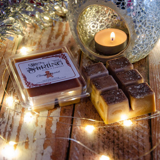 Gingerbread Wax Melt Clamshell | 6 Sections | 35+ Hours Scent