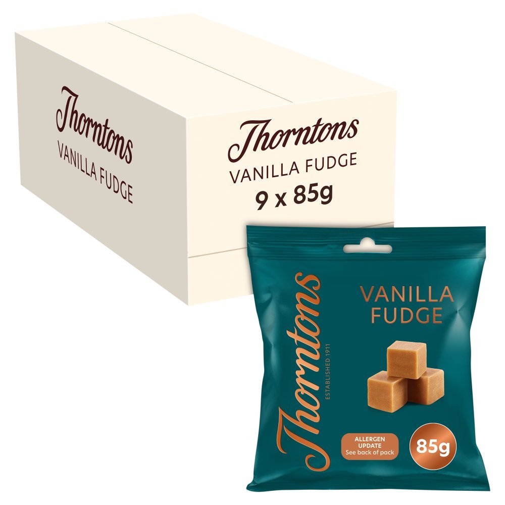 Thorntons Vanilla Fudge 85g (Box of 9)