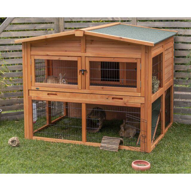 Trixie Small Animal Hutch XL with Enclosure