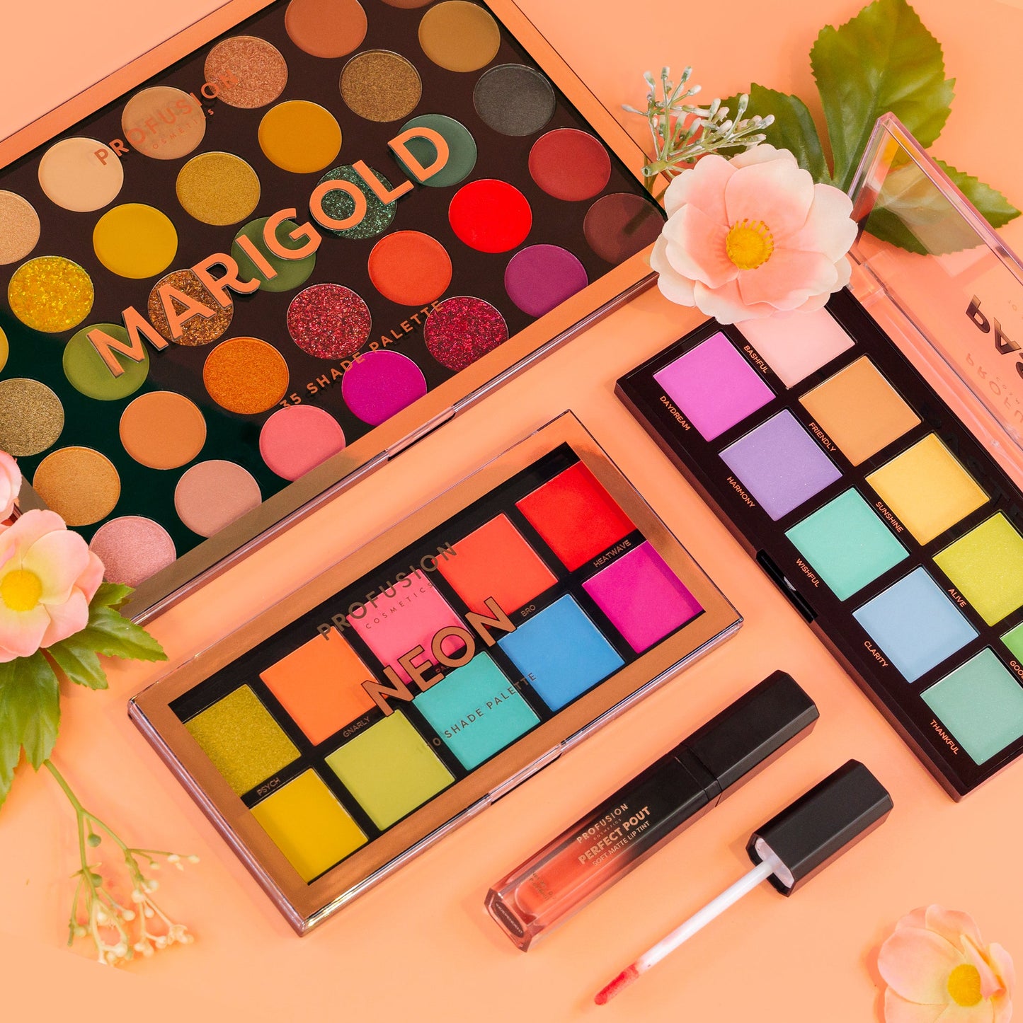 NEÓN | PALETA DE SOMBRAS DE OJOS DE 10 TONOS