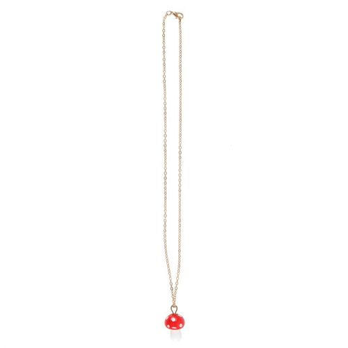 Toadstool Charm Necklace Card
