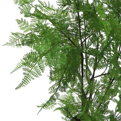 150cm Artificial Natural Moss Base Fern Foliage Plant with Copper Metal Plater