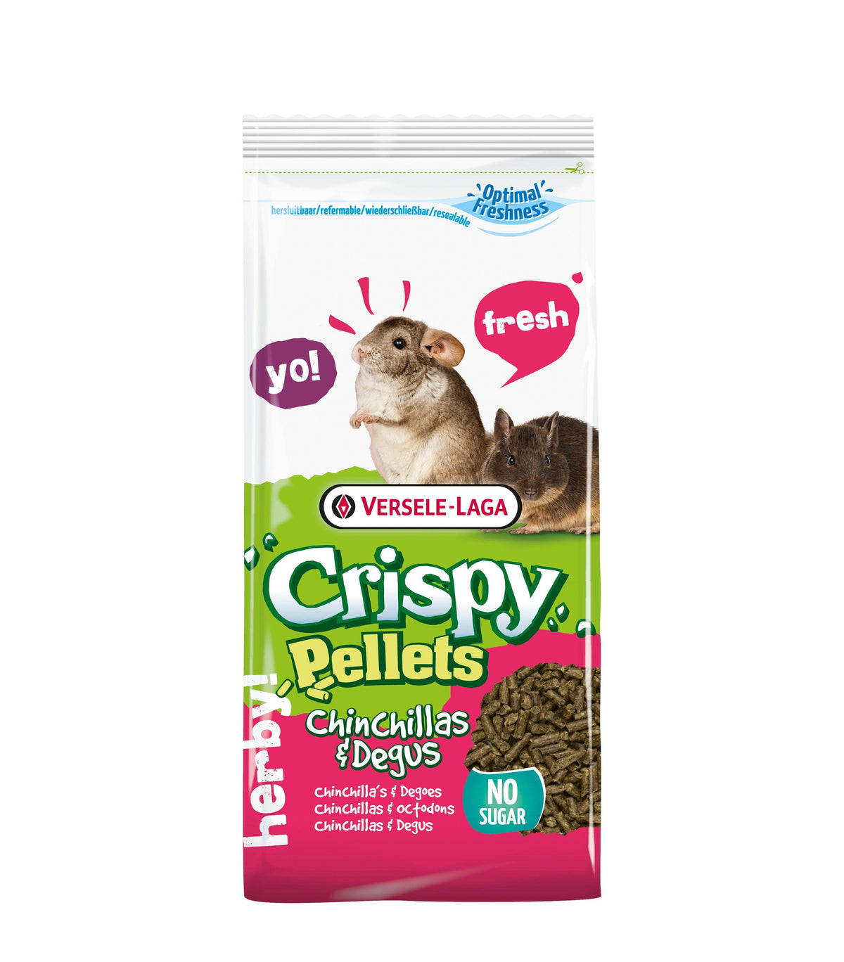 Versele Laga Crispy Pellets Chinchillas & Degus 1kg