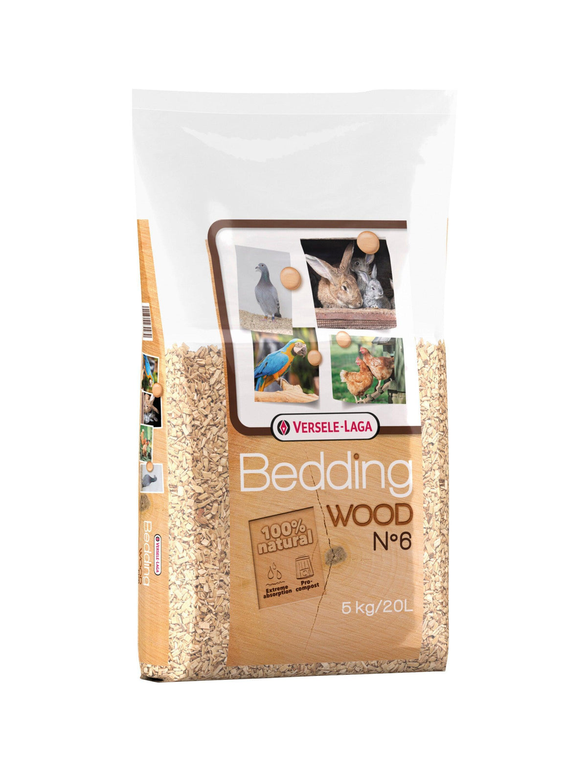 Versele Laga Wood Bedding No.6