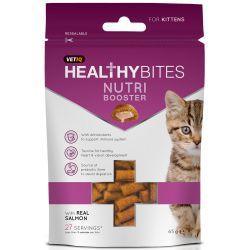 VetIQ Healthy Bites Nutri Booster Kitten Treats, 65g - Case of 8