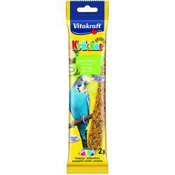 Vitakraft Budgie Stick Kiwi 60g, 2 Pack 21474 - Case of 7