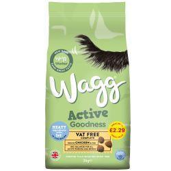 Wagg Active Goodness Dog Food - Case of 4