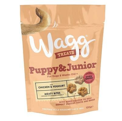 Wagg Puppy and Junior Meaty Bites Treats 120g - Case of 7