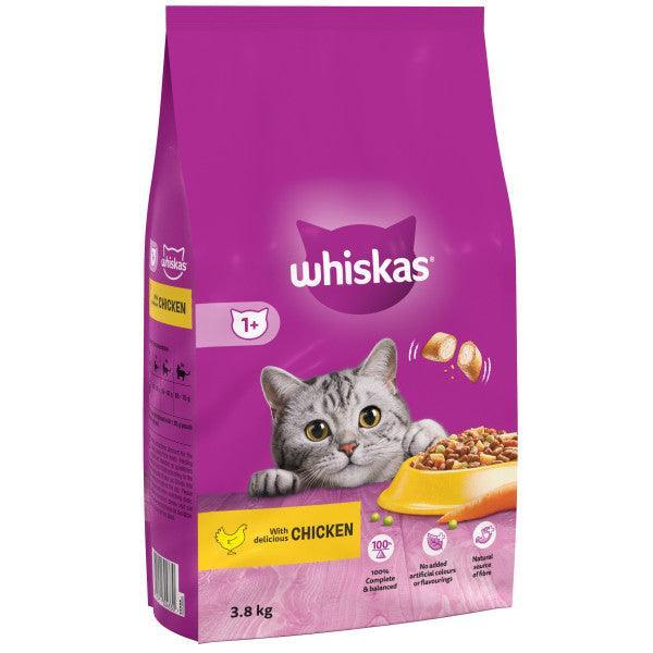 Whiskas Dry 1+ Chicken 3.8kg