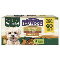 Winalot Alimento para Perros Pequeños en Salsa, 40 unidades, 100 g