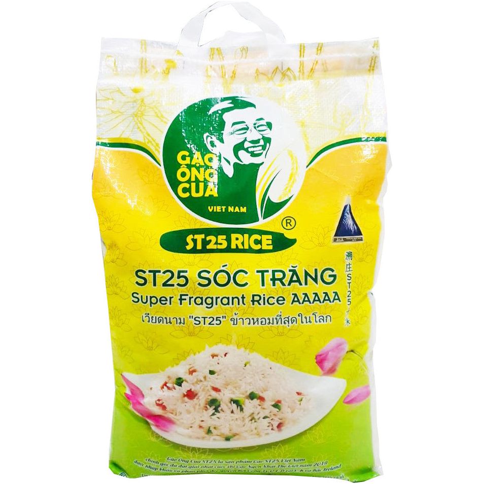 ST25 Soc Trang Super Fragrant Rice 10kg | Gao Ong Cua