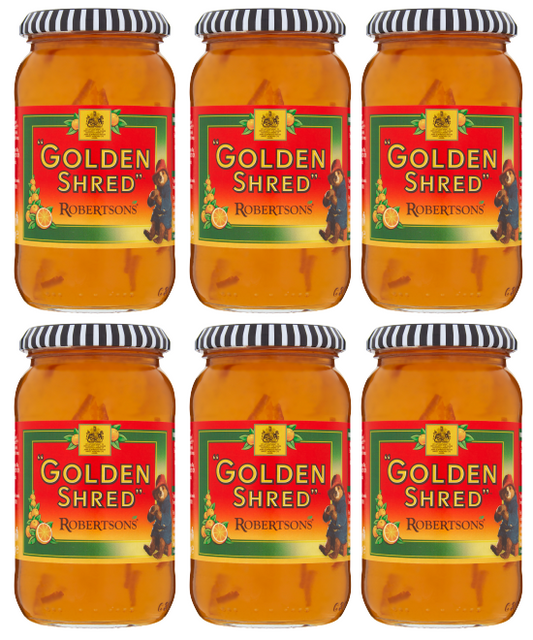 6 x Robertsons Golden Shred Marmalade 454g