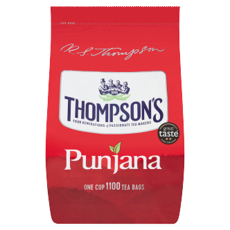 Punjana Tea Bags - 1,100 Pack | Award-Winning British Tea