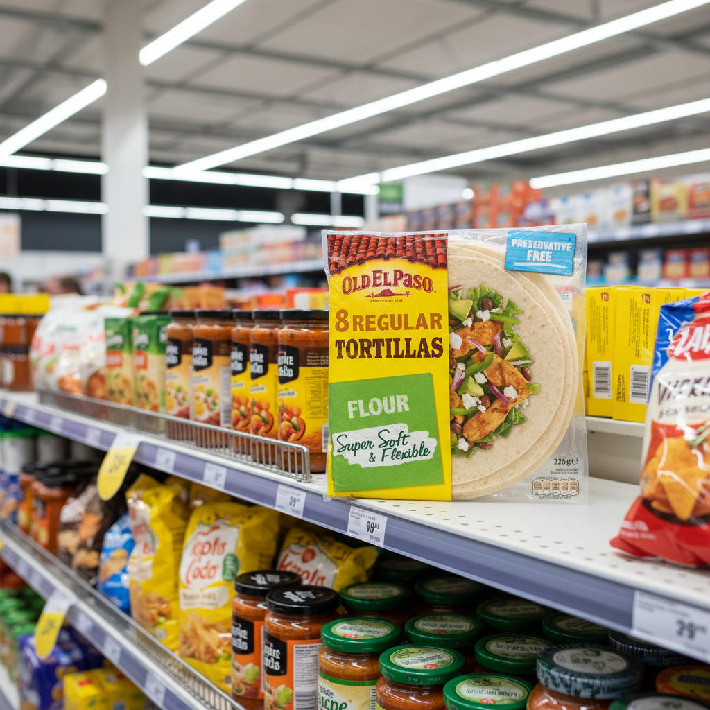 12 tortillas de harina Old El Paso 326 g