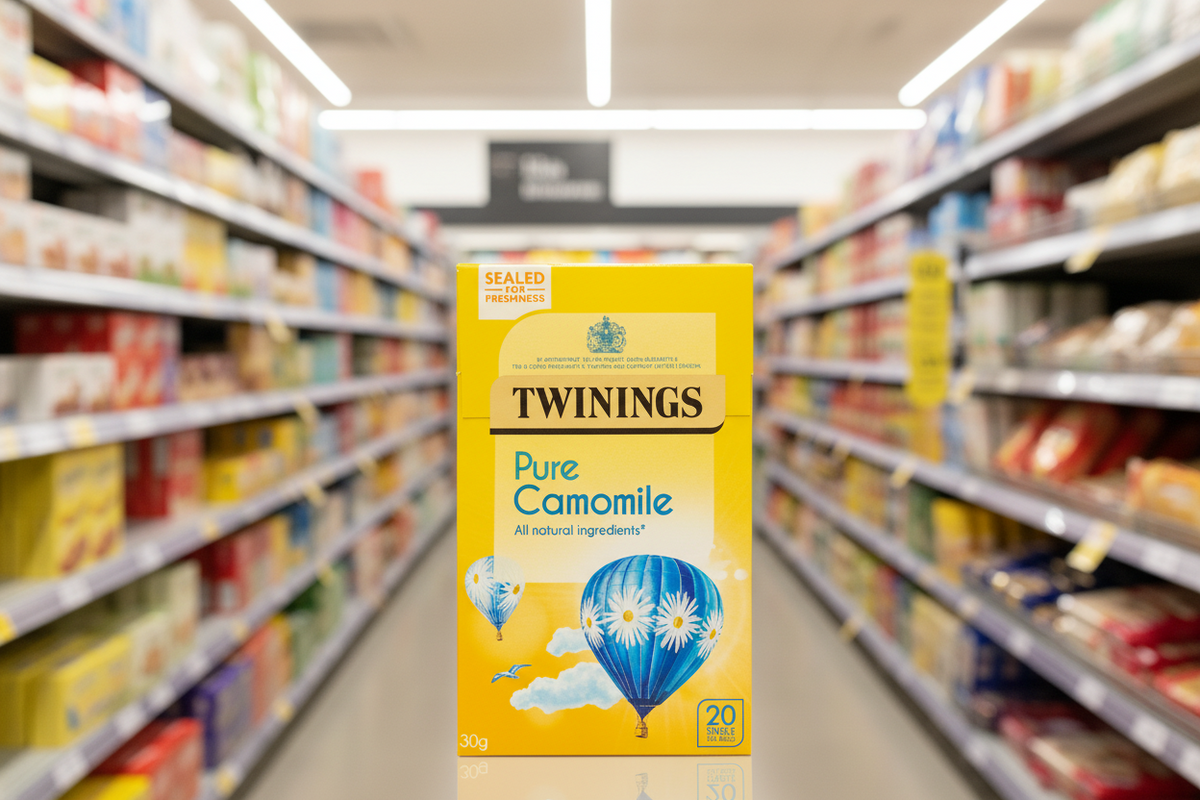4 x Twinings Infusion Kamille 20