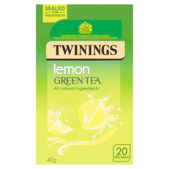 4 x Twinings Grüner Tee & Zitrone 20