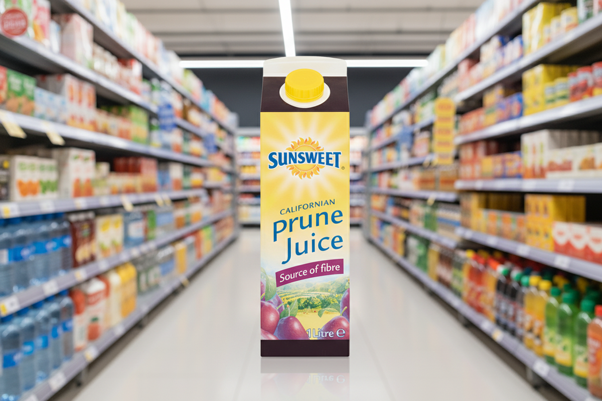 4 x Sunsweet Pflaumensaft 1L
