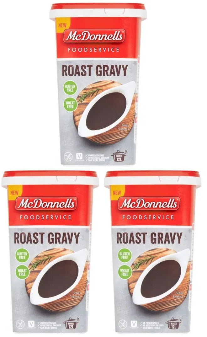 3 x McDonnell's Foodservice Bratensauce 1,14 kg