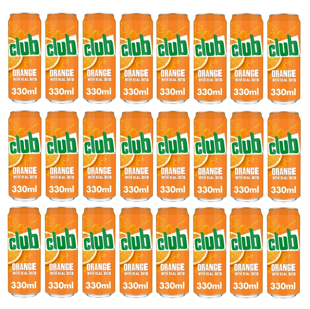 4 x Club Orange Dosen 6X330ml