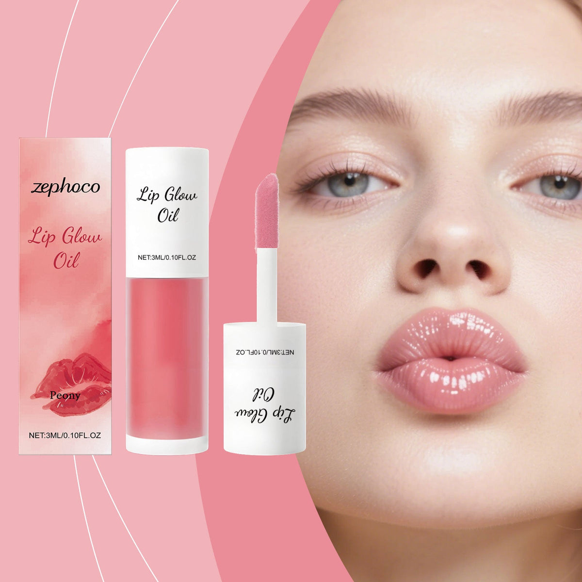 Hydrating Lip Gloss Oil Peony