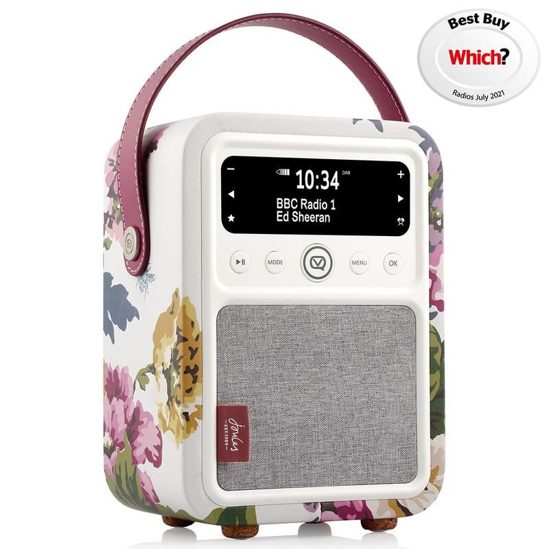 VQ Joules Cambridge Floral Cream Monty DAB Radio